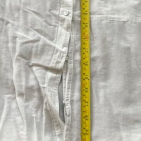 Aritizia Gauzy Pale Blue Cotton Blouse - Picture 11 of 12